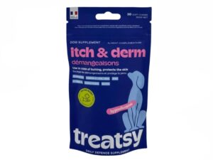 TREATSY ITCH & DERM - Viszketés elleni, bőrtámogató falat