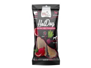 Syta Micha Hotdog - Nyúlhús és gránátalma szarvasbőrben