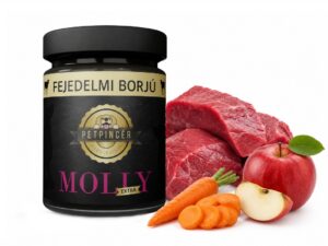 PetPincér MOLLY - Borjú főtt menü (80% hústartalom)