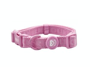 Vattacukor pink állítható nyakörv (bélelt)